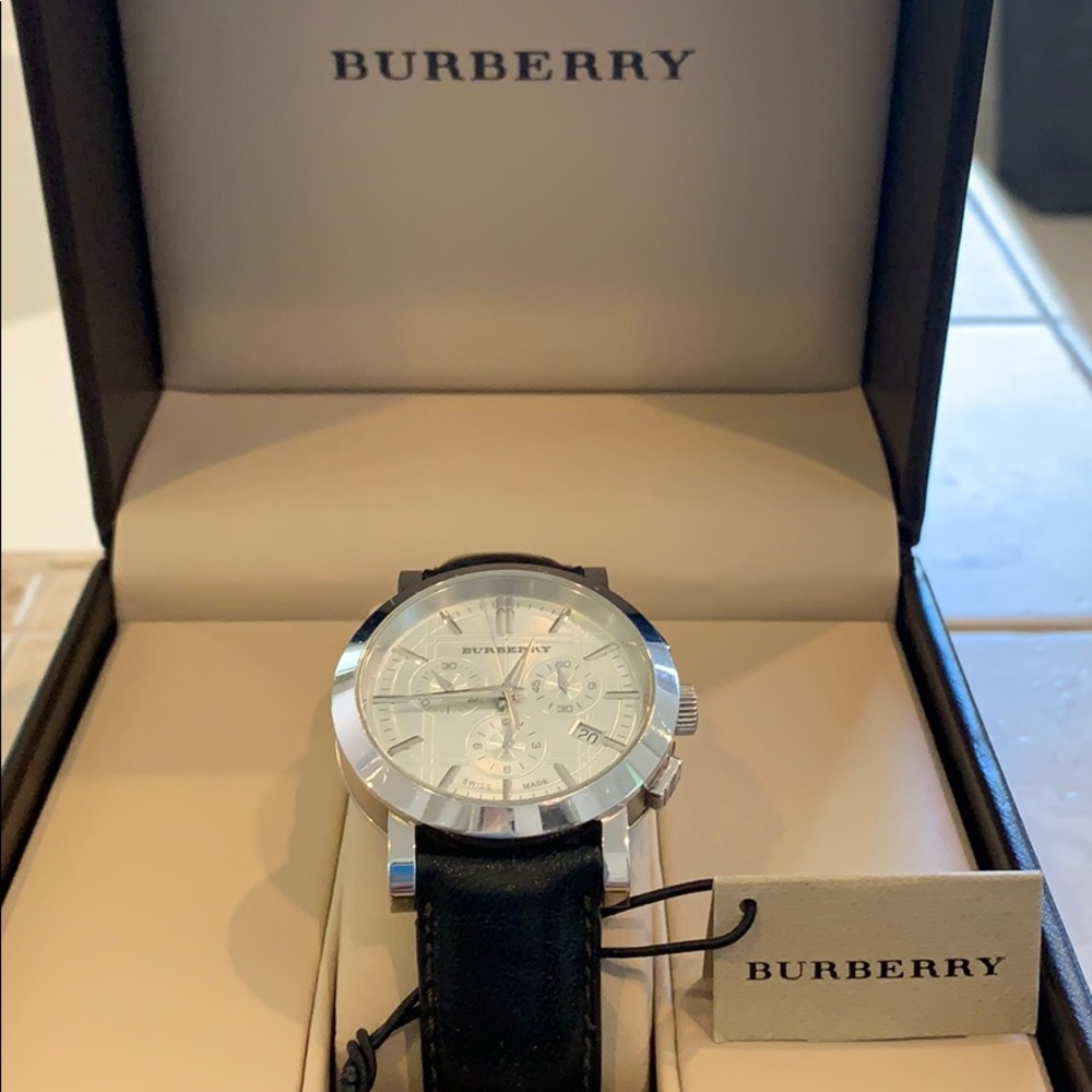 Burberry Watch with Box and Tags